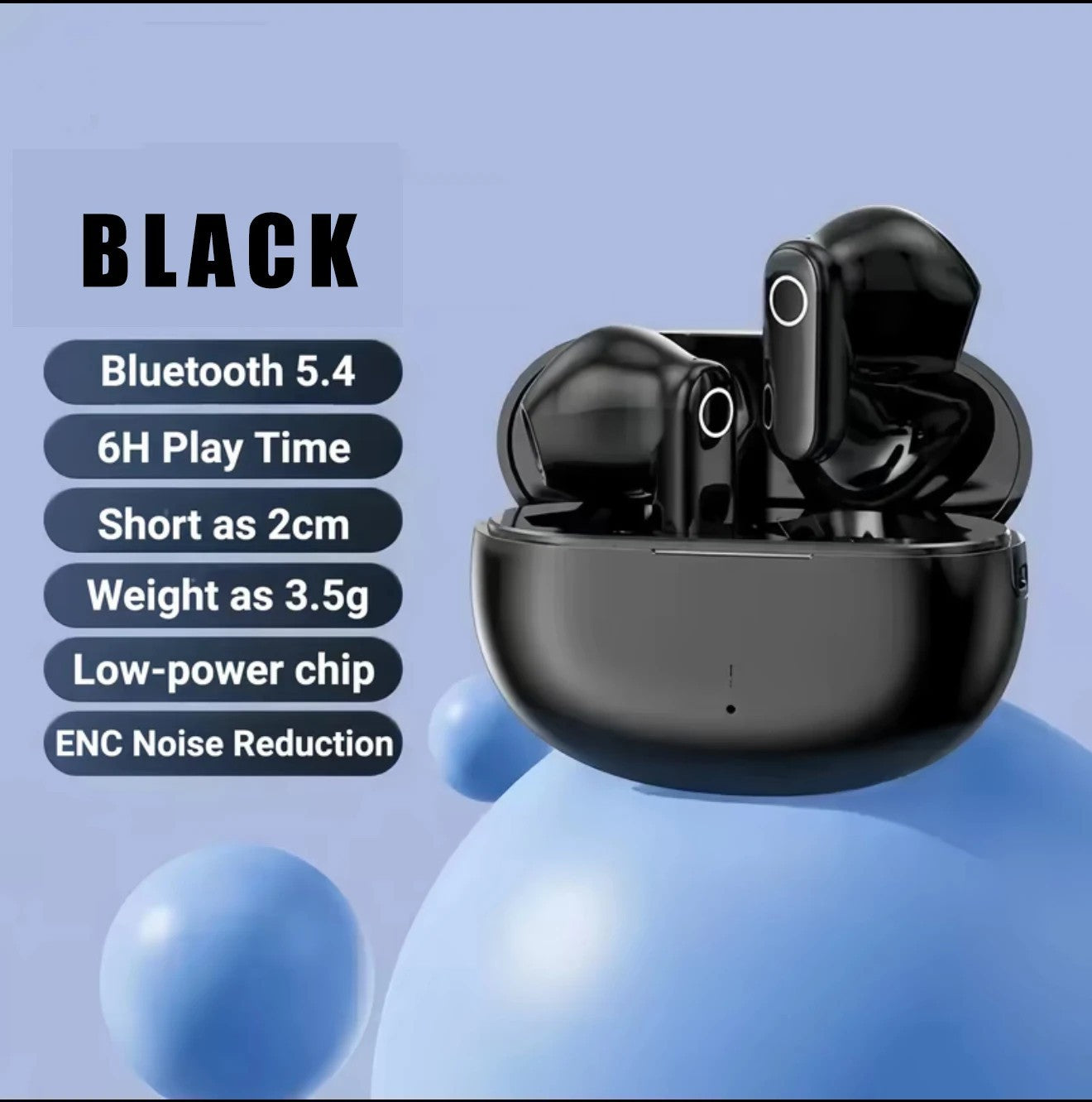 Wireless Bluetooth Earphones Air In-Ear Pods Buds Compatible with iPhone Samsung Android