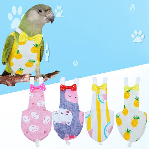 Large Medium Birds Pigeons Pants Parrot Diaper Birds Flight Suit Pet Clothes
