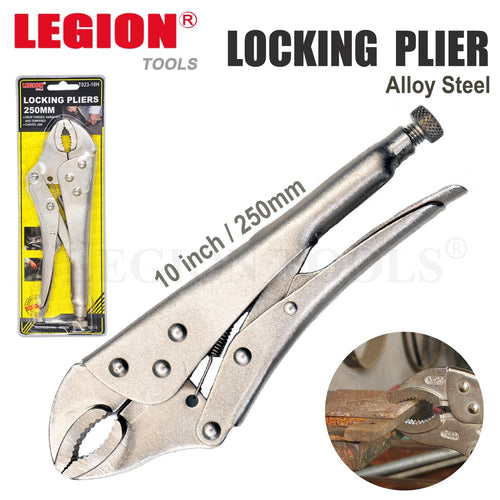10" Curved Jaw Locking Pliers Adjustable Vise Grip Welding Clamp 250 mm Hardened