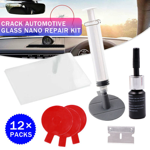 Car Windscreen Repair Kit Crack Chip Resin Window Glass Recovery Tool Auto DIY