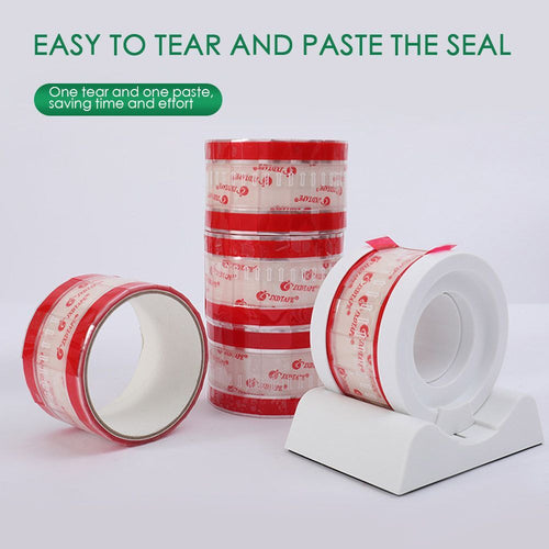 Leak-proof Cup Cover Sticker Takeaway Sticker Sealing Sticker Tape Adhesive