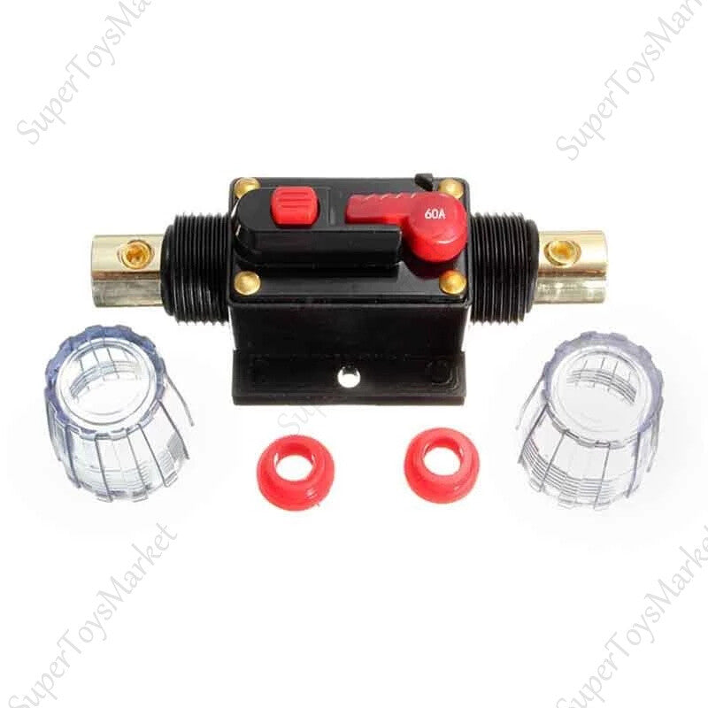 Circuit Breaker Fuse Holder DC 12V 20A-100A AMP Car Audio Solar Energy Inline OZ