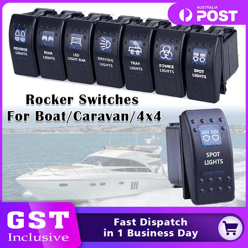 Rocker Switch 23 Styles Blue fit ARB Carling style LED Car Boat 12v Spot Light