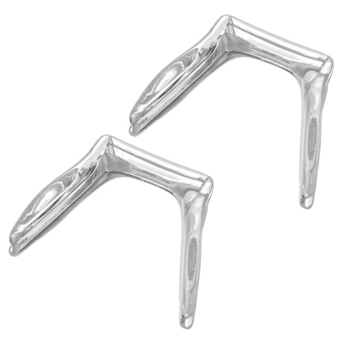 2pcs Clear Nose Pads Clip In Glasses Bridge Slotted Repair Push on Frame Slit
