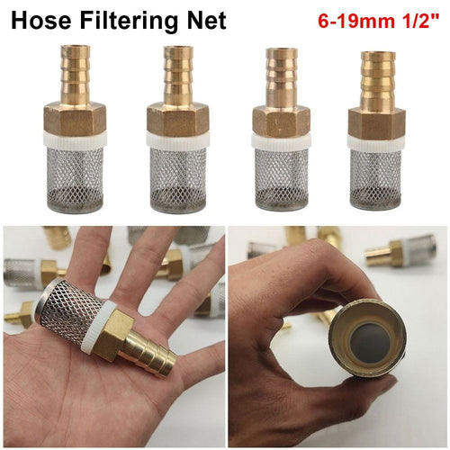 1Pcs Brass Strainer Hose Filter 6-19mm 1/2" Mesh Filter New Filtering Net