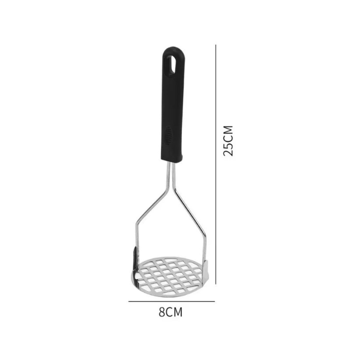 Kitchen Potato Masher Stainless Steel Vegetable Fruit Potatoe Press Crusher Tool