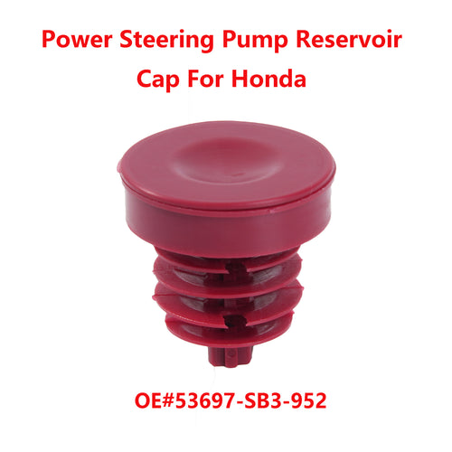 Compatible with Honda Accord Civic CRV Odyssey Pilot Power Steering Pump Reservoir Cap 1X