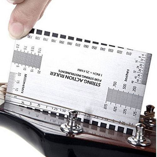 Tool Guitar Measuring Luthier Caliper Height Measurement String Gauge Ruler