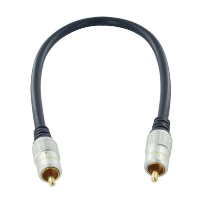 Single RCA Cable for Subwoofer Digital Coaxial Audio Composite Video Gold Plated