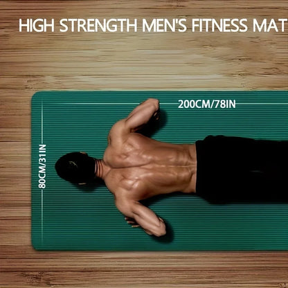 15/20mm Thick NBR Yoga Mat Moisture-proof Outdoor Non-Slip Durable Camping Picnic Mat Exercise Gym Fitness Workout