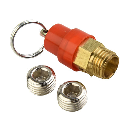 175psi 4 Port Air Compressor Pressure Switch Manifold Regulator+safety Valve Pneumatic Part Air Compressor Switch Blanking Plugs