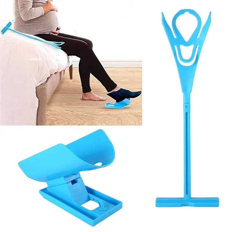Flexible Sock Aid Stocking Slider Helper for Elderly Pregnant Disabled Injury Recovery Portable Plastic Dressing Assist Tool