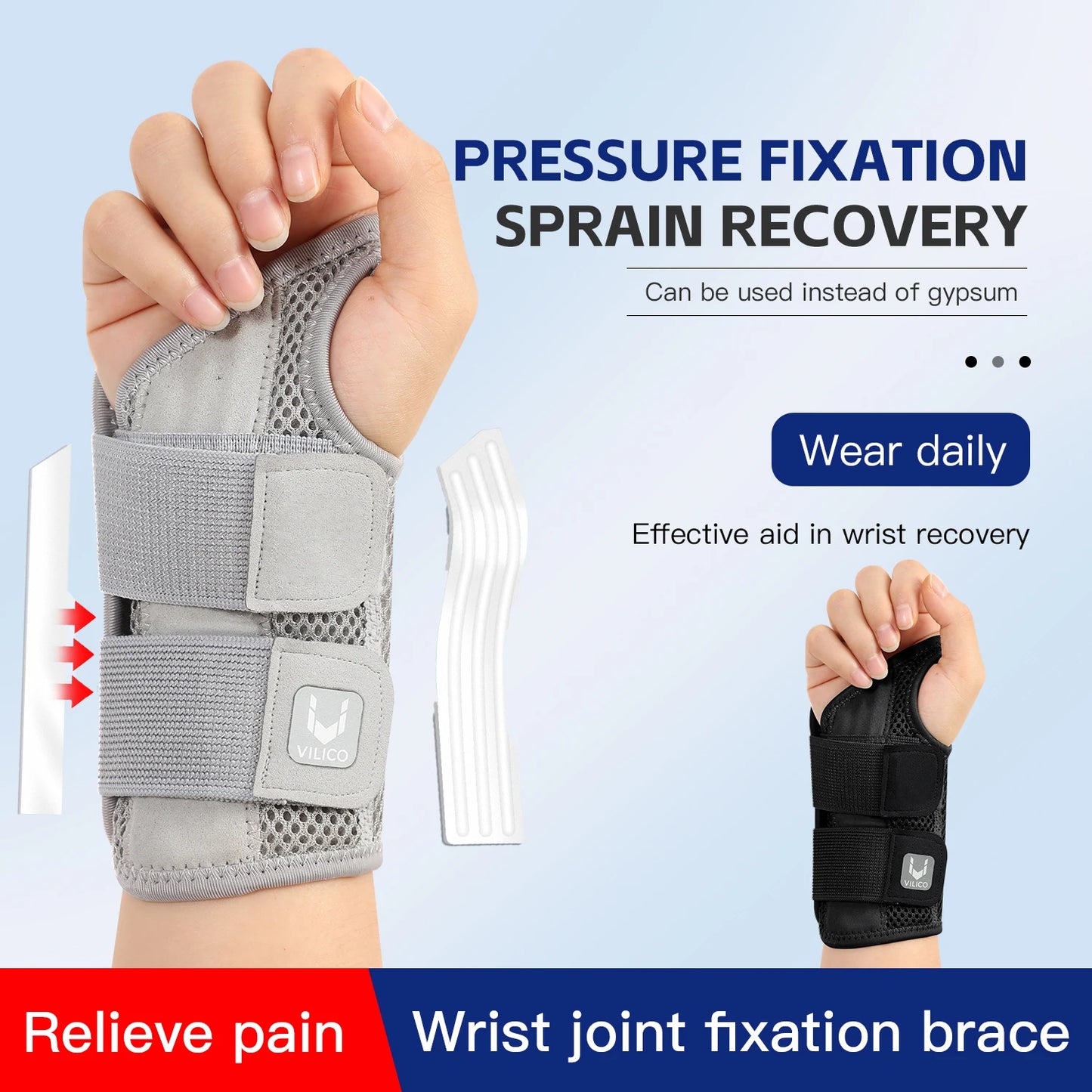 Carpal Tunnel Wrist Brace Night Sleep Wrist Support Wrist Splint Pain Men Women