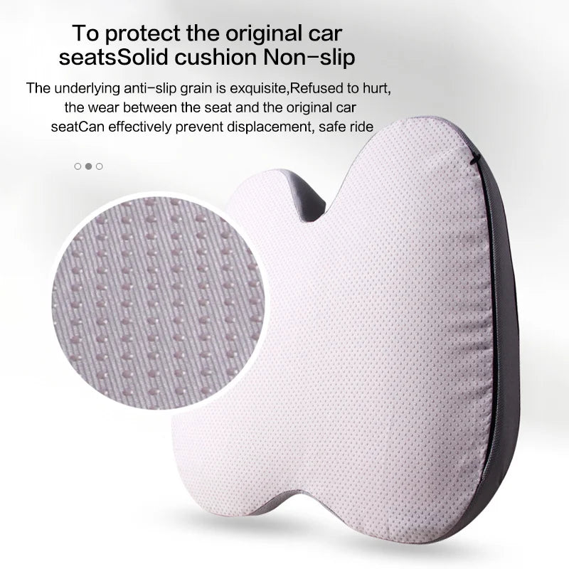 Cushion Non Slip Orthopedic Memory Foam Prostate Cushion Compatible with Tailbone Sciaticaback Pain Relief Comfort Chair Car Seat