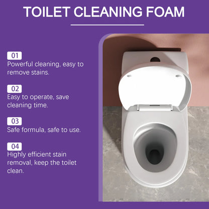 Toilet Bowl Cleaner Self Activating Miracles Powder Foam Deep Descaling Stain Remover Toilet Powder For Toilet Bowl Cleaning