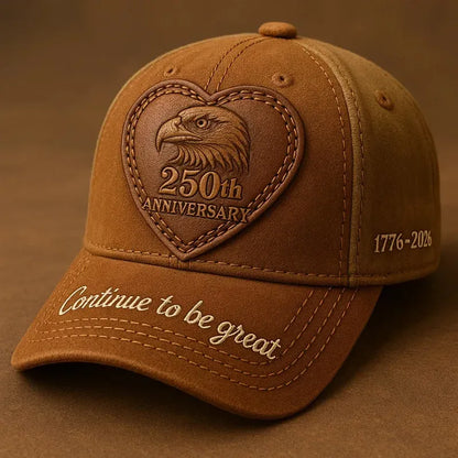 1776 HERITAGE™ Freedom 250 Patriot Cap Premium American – Embroidered USA 250th Anniversary Hat