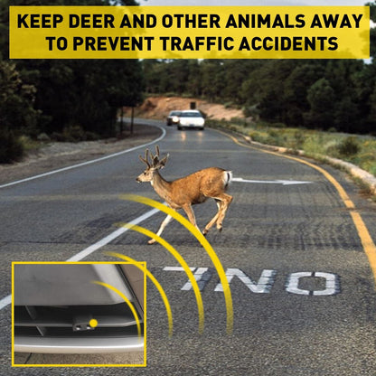 8Pcs Hidden Sonic Animal Repeller Whistle Roo Kangaroo Deer 8WD Car Truck