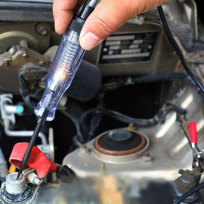 Auto Car Circuit Fuse Current Voltage Tester Test Light Probe Pen DC 6V 12V 24V