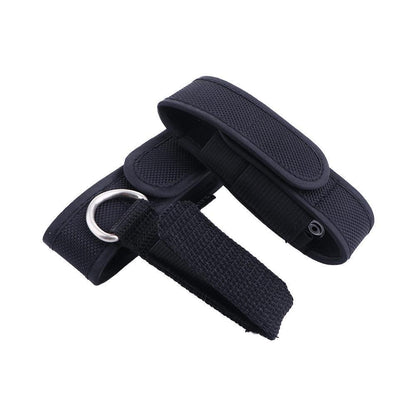 Black Nylon Holster Holder Case Belt Magic Pouch for LED Flashlight Torch AU