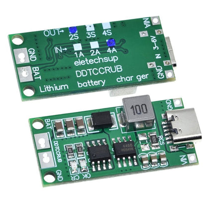Li-Ion Charger 2S 3S 4S Lithium Battery Charging Step Up Board Boost Module