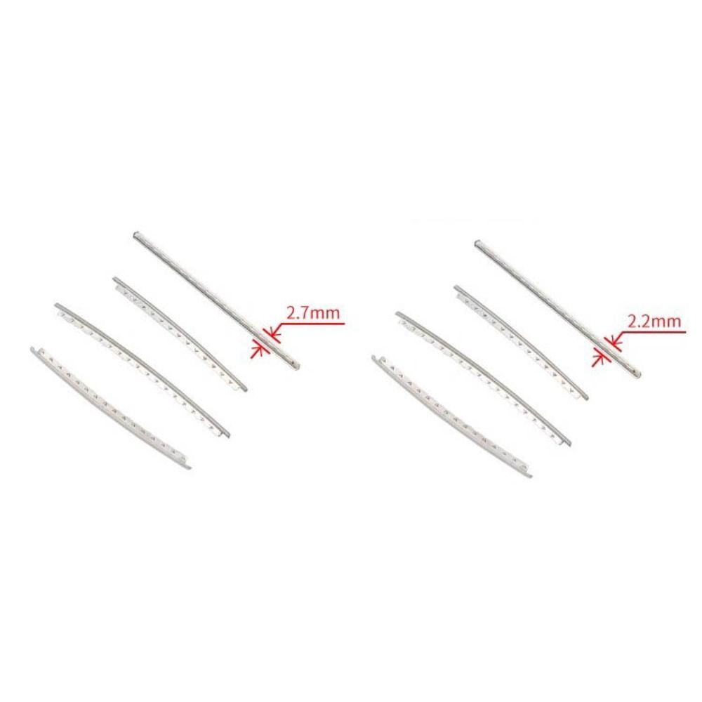 Stainless Steel Fingerboard Frets 2.2mm Guitar Replacement Parts  Guitar