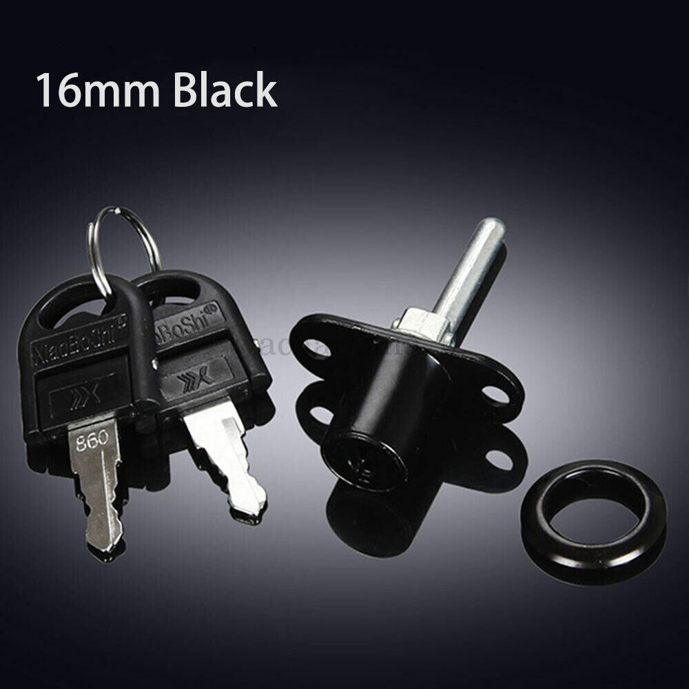 16/19mm Furniture Desk Draw Pedestal Lock Office Home Filing Cabinet Lock AU