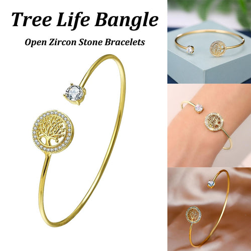 Tree of Life Charm Bracelet Vintage Adjustable Bangle Spiritual Jewelry Women AU