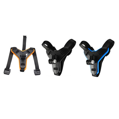 Helmet Chin Mount Holder Motorcycle Strap Compatible with GoPro Hero 9/8/7/6/5 Sports Camera