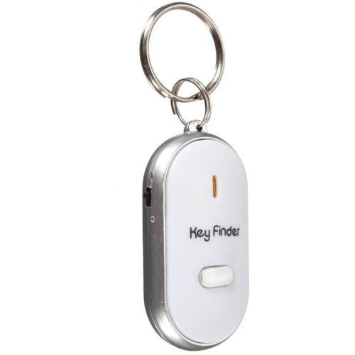 Key Finder Keychain LED Flash Beep Sound Control Locator Whistle Remote AU New