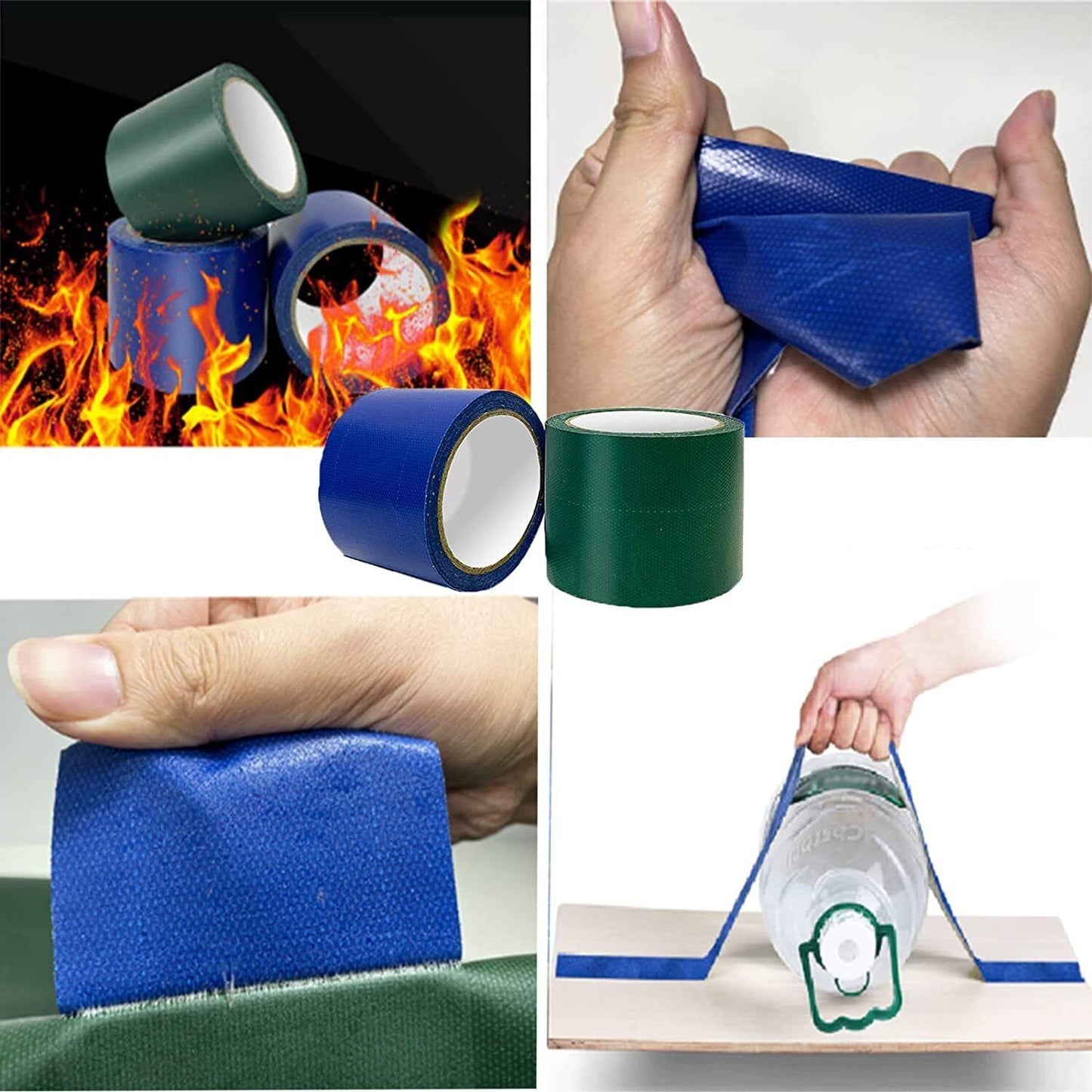 High Adhesive Tarpaulin Tape,Universal Tarpaulin Awning Repair Tapes,Tent Repair