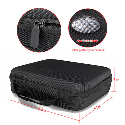 Medium Travel Storage Carry Hard Bag Case Compatible with GoPro HERO 11 10 9 8 7 6 5 Camera