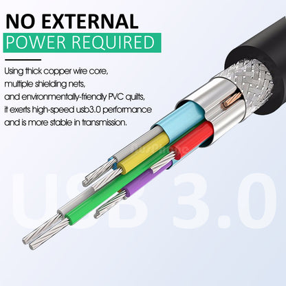 New 5Gbps USB 3.0 Portable External Hard Drive Case Ultra Box Slim SATA Storage