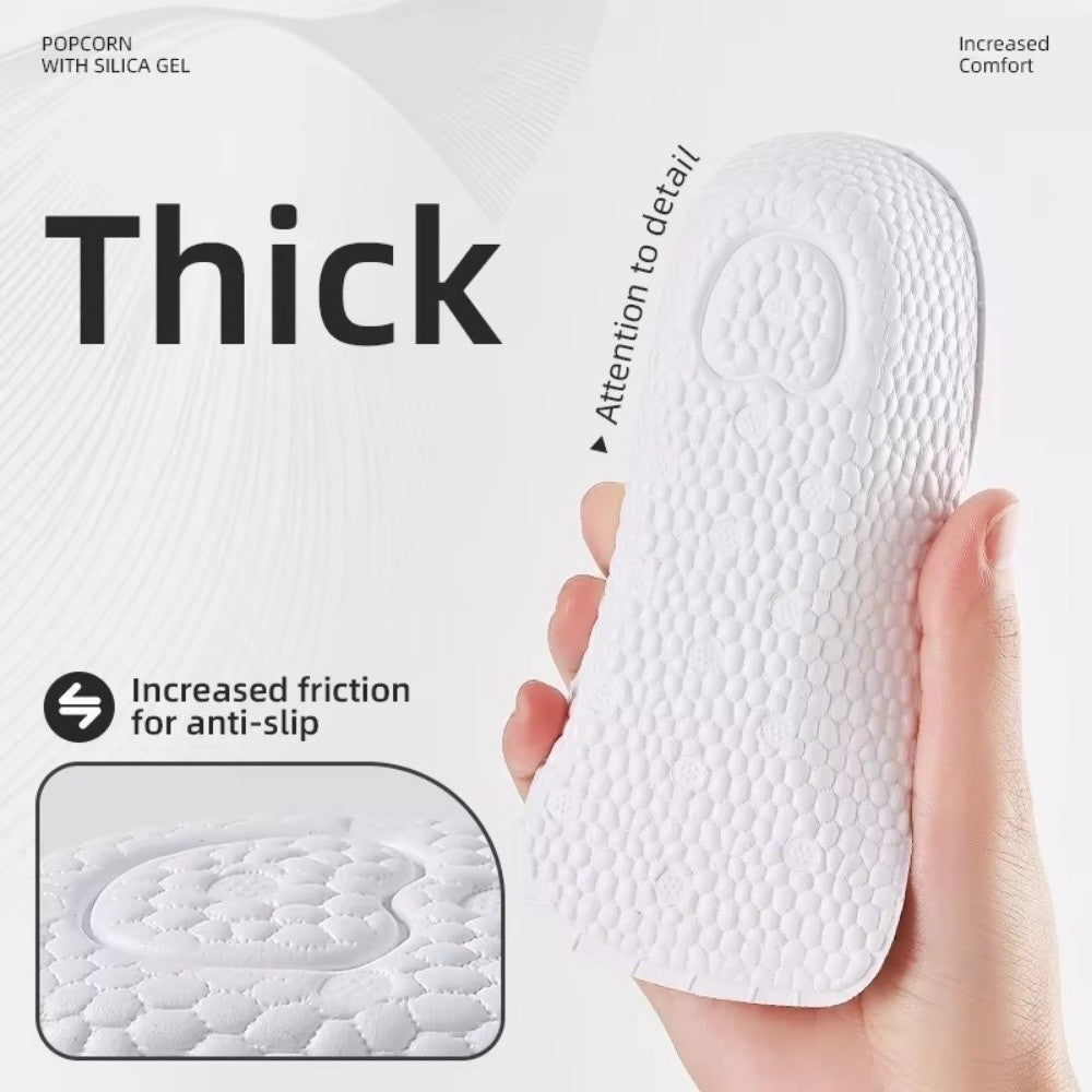 Breathable Height Increase Insoles EVA Boost Insoles  Flat Feet Support