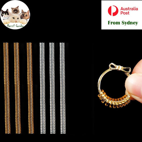 1pc Ring Size Adjuster Tightener Reducer Invisible Spiral Jewellery Resizer Tool