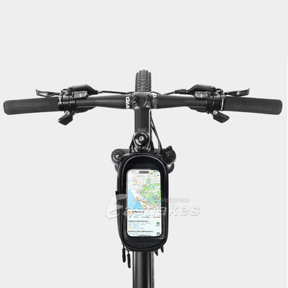 Waterproof Bike Bicycle Motorcycle Handlebar Mount Holder Case Compatible with Apple Samsung