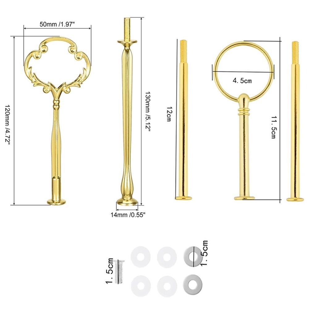 3 Tier Cake Stand 2 Tier Tiered Tray Hardware Holder  Wedding Party