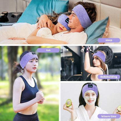 Sleep Headphones Bluetooth Wireless Sleeping Headband With Detachable Speaker