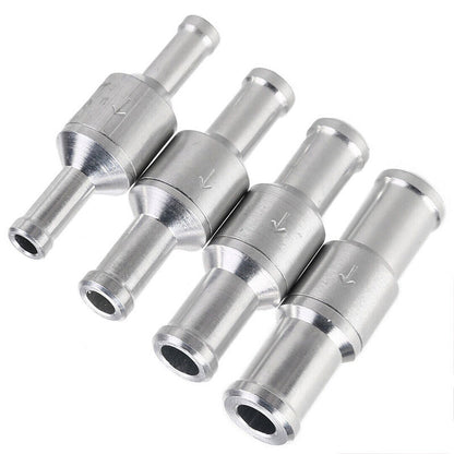 2PC 6/8/10/12mm One Way Non Return Check Valve Air Fuel Petrol Diesel Oil Vacuum