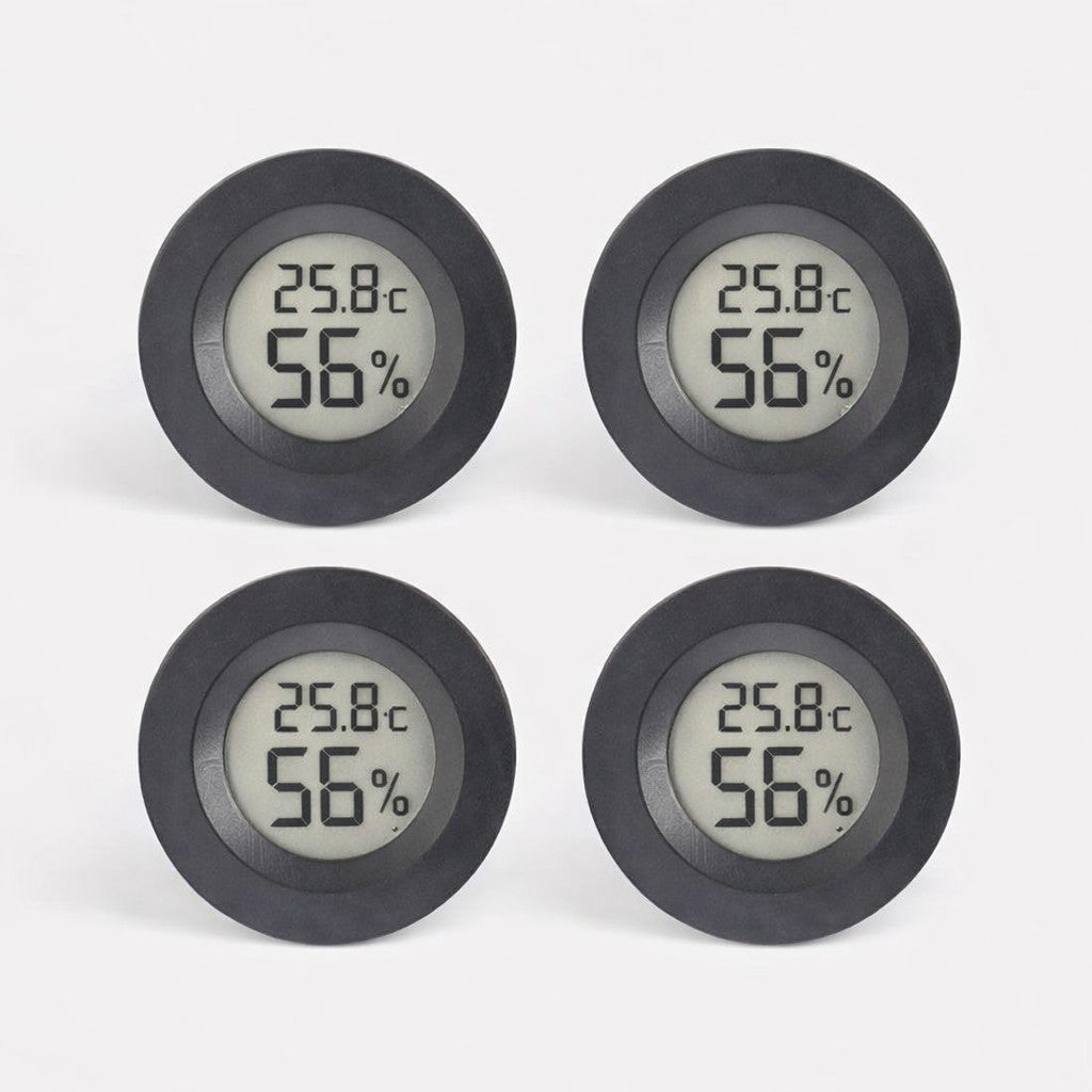 4x Mini Digital Thermometer Hygrometer LCD Temperature Humidity Meter Indoor