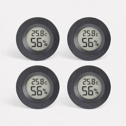 4x Mini Digital Thermometer Hygrometer LCD Temperature Humidity Meter Indoor