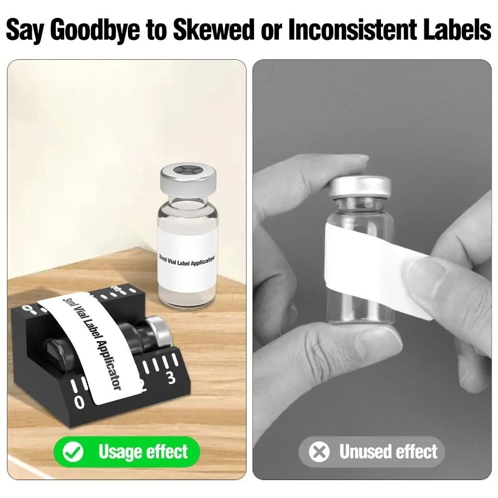 3ml/10ml Vial Label Applicator Precise Application Labeling Tools Labs