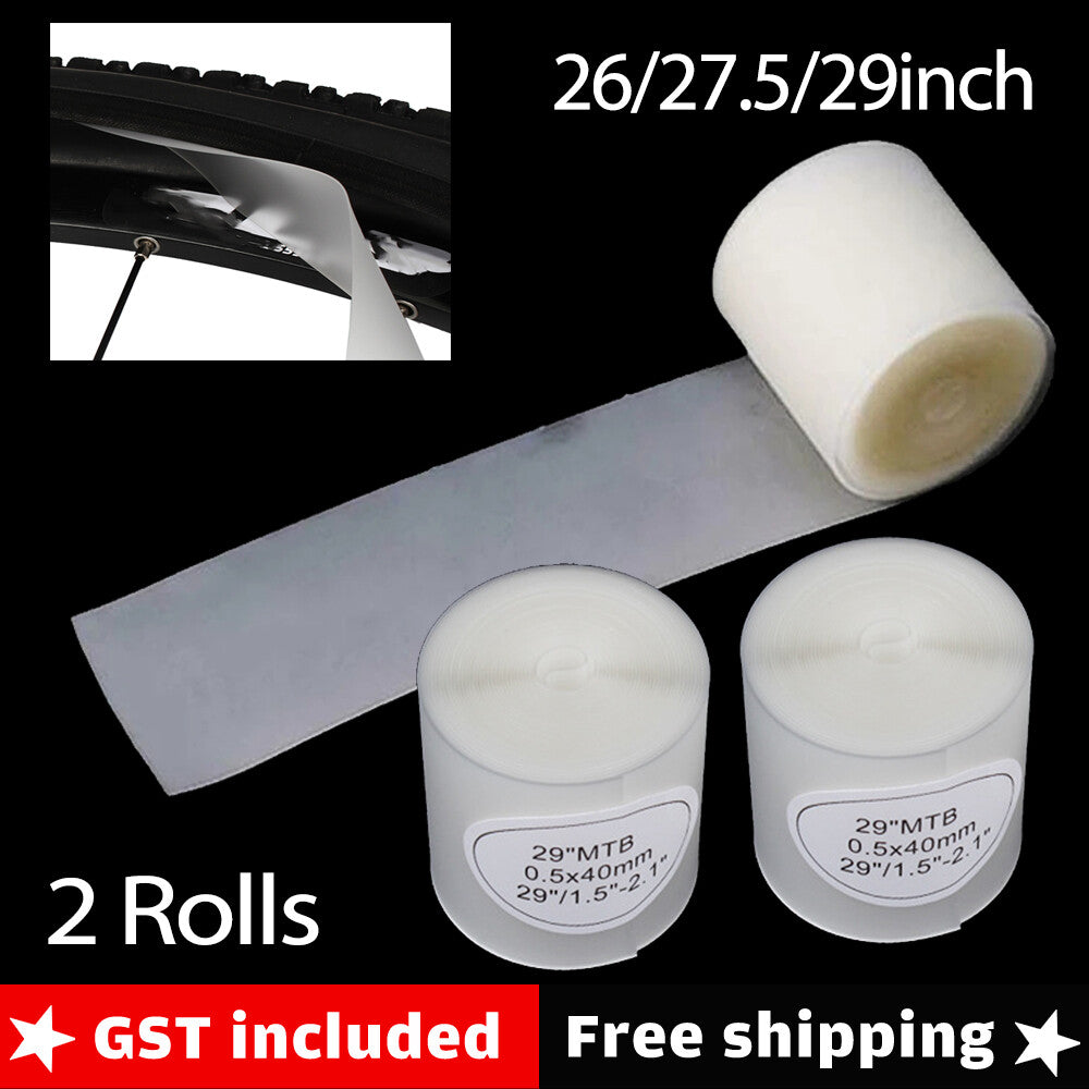 2X MTB Bicycle Bike Tire Liner Anti-Puncture Proof Belt Tyre Tape Protector New