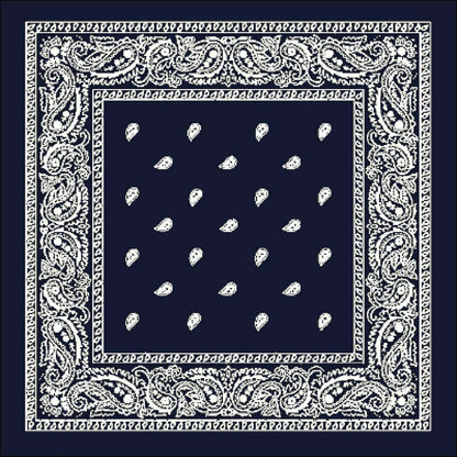 Paisley Bandanas Cowboy Bandana Head Scarf Double Sided Headwear wrap scarf tie