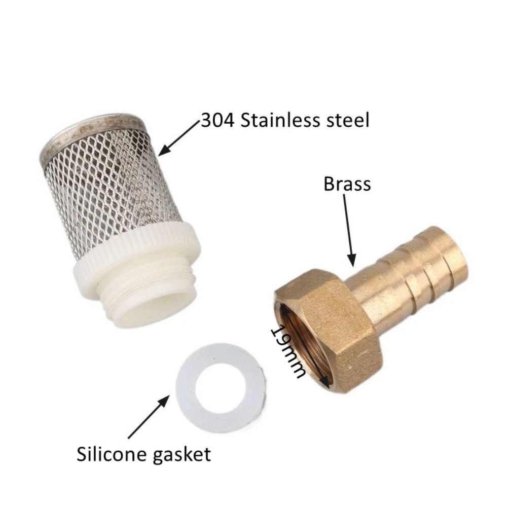 1Pcs Brass Strainer Hose Filter Sprayer Pump Mesh Filter Durable Filtering Net