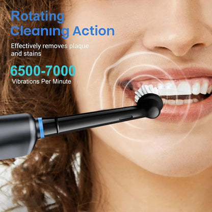 Deep Vitality Precision Clean Rechargeable Electric Toothbrush Timer Travel AU