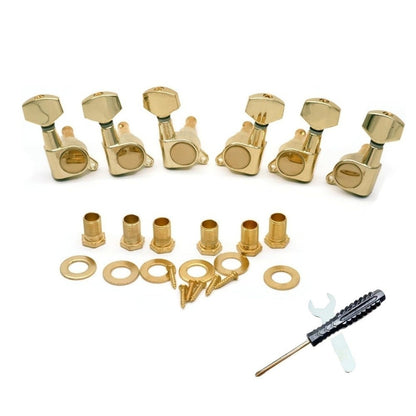 Metal Guitar String Tuning Pegs Locking Tuners  Stringed Instruments