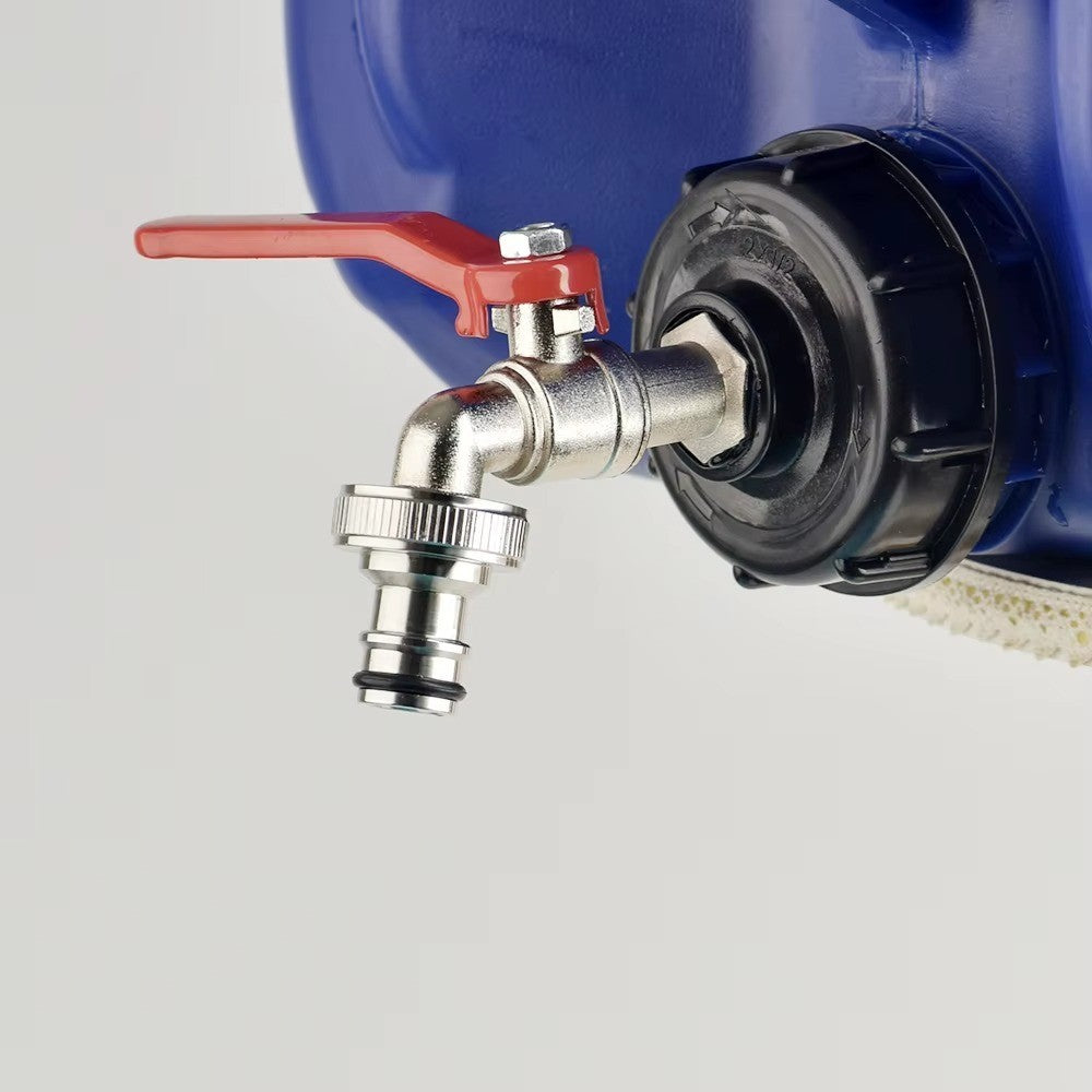 IBC Tank to 1/2"Connector Adapter Fittings Tool S60X6 Yard Garden Water Tap Hose