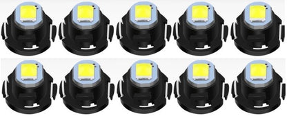 10 x T4.7 Neo 12mm 3030smd 12v Red Dash illumination LEDs T5 Red (10pcs)