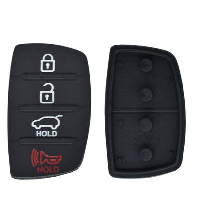 Rubber Repair Car Key Fob Cover Case Compatible with Hyundai Tucson Santa fe I20 Elantra