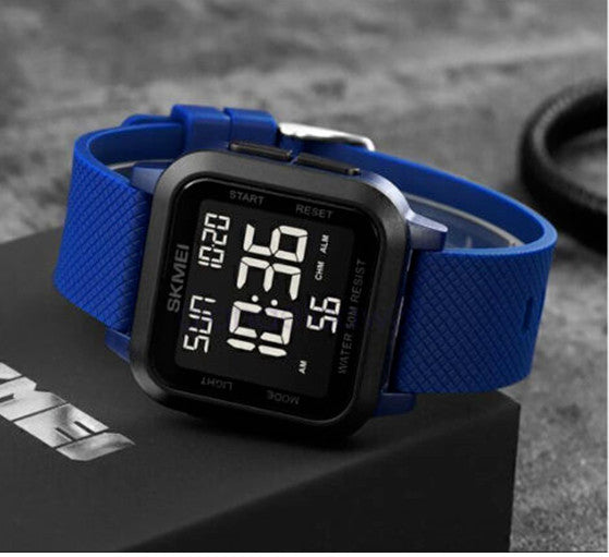 SKMEI Digital Watch Sports Mens 50M Waterproof Resistant Casual Military 1894